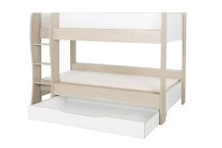 Lits Superposés Avec Tiroir Maiko 90x200 - Chêne Clair/blanc -Magasin De Meubles 2 LITS FONCTION CG61 MG61 2 1G61128 07 00e0