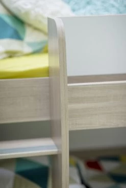 Lits Superposés Avec Tiroir Maiko 90x200 - Chêne Clair/blanc -Magasin De Meubles 2 LITS FONCTION CG61 MG61 2 Z 01 f51e