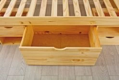 Lit Banquette Xavier Avec Rangements - Nature -Magasin De Meubles 30400630 07 d12d