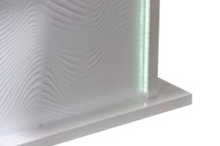 Table à Manger Extensible Kaia 180/225x100 - Blanc Brillant -Magasin De Meubles 3102000083254 Z5 KARMA table 1allonge n10 15SD2730 6ff6