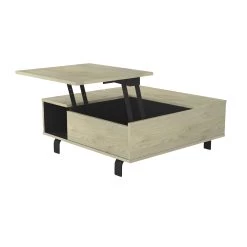 Table Basse Rufus Relevante 90x90 - Chêne -Magasin De Meubles 3102000108261 PD1 RUSH 4405 TABLE BASSE RELEV N12 18SB2920 256c