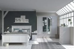 Commode Morgane 4 Tiroirs - Blanc 14 Commode Morgane 4 Tiroirs - Blanc -Magasin De Meubles 3540 CH1T L140 CO4T A4PT c687