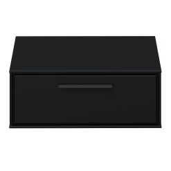 Chevet Mural Sigrid Avec Tiroir - Noir -Magasin De Meubles 39130060049000F 46ad