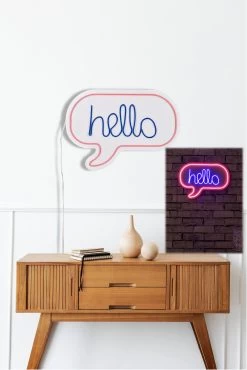 Wallity Plastique Décoratif Eclairage Led | Rose Bleu | 12V DC | Etanche Néon -Magasin De Meubles 395NGR2065 20 203 6efa