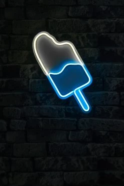 Wallity : Eclairage Décoratif LED | Bande Néon Flexible, Imperméable, 400 Lumens, 17x40x3cm -Magasin De Meubles 395NGR2308 20 202 2feb