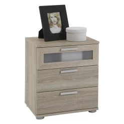 FMD Table De Chevet Jack à 3 Tiroirs - Chêne Brun 8 FMD Table De Chevet Jack à 3 Tiroirs - Chêne Brun -Magasin De Meubles 4029494062765 72bf