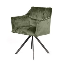 Chaise De Salle à Manger - Vert Olive -Magasin De Meubles 4954 72V 4 e0e5