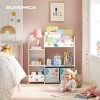 Songmics Rangement De Jouets Pour Enfants Avec Tiroirs En Tissu Et Sac D'accessoires