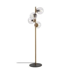 Lampe à Poser Sheen | Corps En Métal | Capuchon En Verre | Or -Magasin De Meubles 521SHN1531 20 202 a7f1