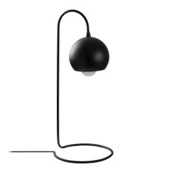 Lampe à Poser En Métal Brillant 14x23cm - Hauteur 56cm, Noir 9 Lampe à Poser En Métal Brillant 14x23cm - Hauteur 56cm, Noir -Magasin De Meubles 521SHN2214 20 203 cc88