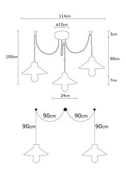 Suspension Multicolore -Magasin De Meubles 525NOR1258 20 203 f90e
