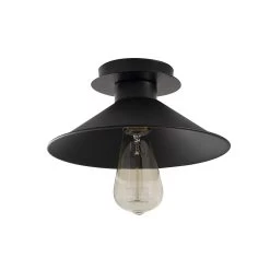 Lustre Noir épuré | Décoration Moderne | 24 Cm De Diamètre | IP20 -Magasin De Meubles 525NOR1301 20 203 a34d