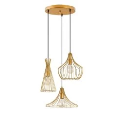 Lustre Noor" | 55 Cm Dia. | Hauteur Ajustable | Or -Magasin De Meubles 525NOR1618 20 204 18b8