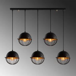 Lustre Contemporain épuré | Corps En Métal | Noir Et Or 10 Lustre Contemporain épuré | Corps En Métal | Noir Et Or -Magasin De Meubles 527ABY1743 20 203 c90c