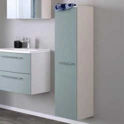 Colonne Gene 30cm 1 Porte - Blanc/vert