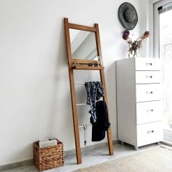 Locelso Hall Stand | 100% Pine Solid Wood | Walnut -Magasin De Meubles 552NOS1211 20 203 82c7