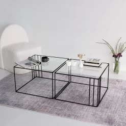 Locelso" Table Basse | 100% Verre Trempé | Noir 13 Locelso" Table Basse | 100% Verre Trempé | Noir -Magasin De Meubles 552NOS1424 20 204 aa86
