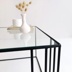 Locelso" Table Basse | 100% Verre Trempé | Noir 10 Locelso" Table Basse | 100% Verre Trempé | Noir -Magasin De Meubles 552NOS1424 20 206 8e21