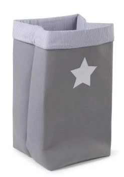 Childhome Panier En Toile 32x32x60 - Gris