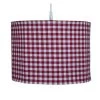 Suspension à Carreaux Rouges