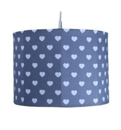 Suspension Enfant Coeur Gris