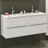 Meuble Lavabo Hansen 120cm 4 Tiroirs - Blanc
