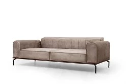 Canapé-lit 3 Places | Confort Et Style | Structure En Bois De Hêtre | Couleur Crème -Magasin De Meubles 560ARE1340 20 205 5b16