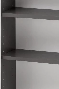 Armoire Murale Kornel/Luna 40cm 1 Porte - Gris Graphite/chêne -Magasin De Meubles 566.3165 14 e092