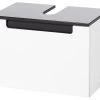 Élément Lavabo Siena 60cm - Blanc/anthracite