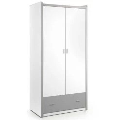 Armoire Bonny 2 Portes - Gris