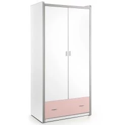 Armoire Bonny 2 Portes - Rose