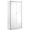 Armoire Bonny 2 Portes - Blanc