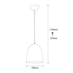 Tatum Chandelier | Vintage | Corps En Métal | Hauteur Réglable -Magasin De Meubles 584TTM1149 20 203 52d7