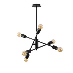 Tatum Chandelier | Noir | Corps En Métal | 55x55cm | IP20 -Magasin De Meubles 584TTM1226 20 202 6436