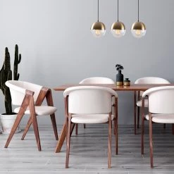 Lustre Tatum | Corps En Métal Et Capuchon En Verre | Couleur Vintage