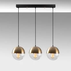 Lustre Tatum | Corps En Métal Et Capuchon En Verre | Couleur Vintage -Magasin De Meubles 584TTM1356 20 206 3011