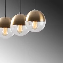 Lustre Tatum | Corps En Métal Et Capuchon En Verre | Couleur Vintage -Magasin De Meubles 584TTM1356 20 207 c6cb