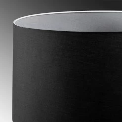 Lustre Tatum" - Corps En Métal - Capuchon En Tissu - Noir -Magasin De Meubles 584TTM1479 20 207 5d49