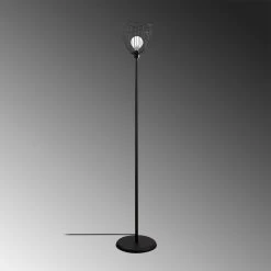 Lampadaire Tatum | Corps En Métal | Noir | Hauteur 158cm -Magasin De Meubles 584TTM1522 20 208 4ae3