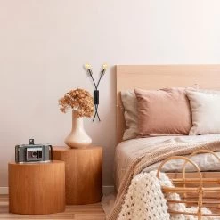 Lampe Murale Tatum | Corps En Métal | Noir Vintage