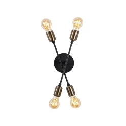 Tatum Wall Lamp | Metal Body | 17x8cm | Black 11 Tatum Wall Lamp | Metal Body | 17x8cm | Black -Magasin De Meubles 584TTM1974 20 204 6164