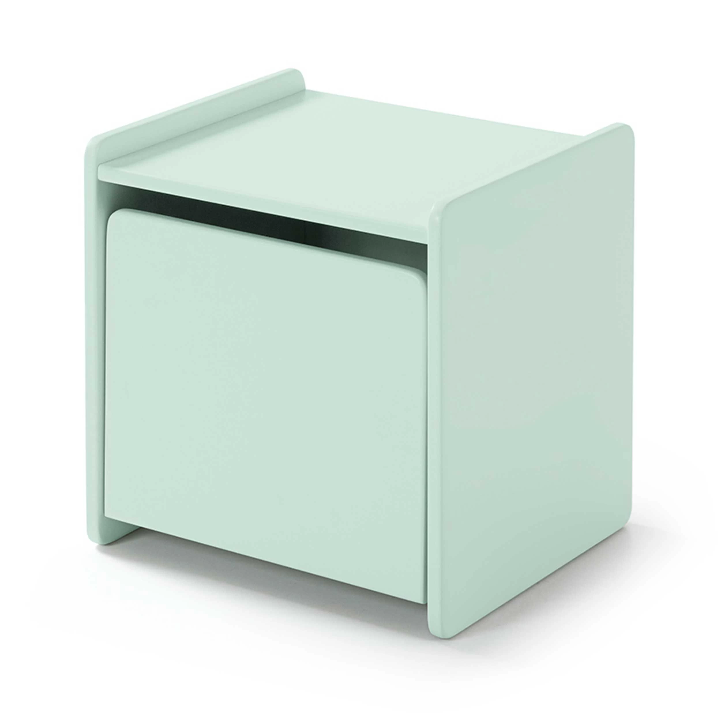 Table De Chevet Kiddy Avec Espace De Rangement - Menthe 6 Table De Chevet Kiddy Avec Espace De Rangement - Menthe – Image 6