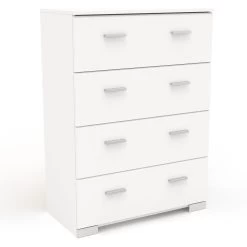 Commode Gemma 4 Tiroirs - Blanc