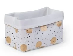 Childhome Panier En Toile 32x20x20 - Gold Dots