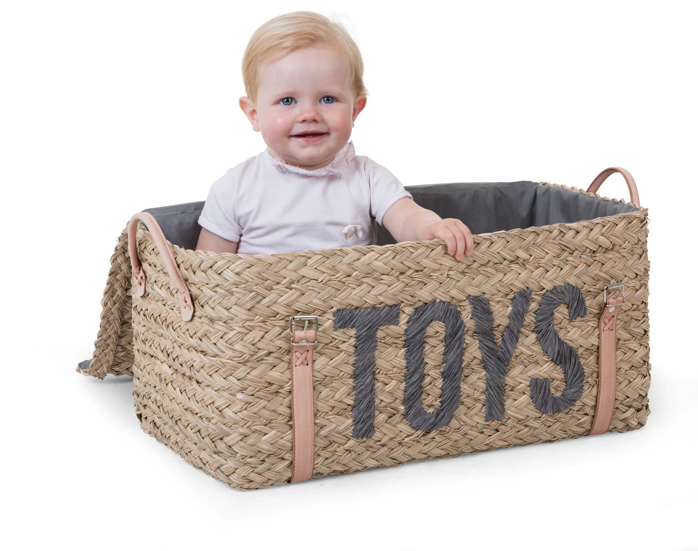 Childhome Ensemble De 2 Paniers En Osier 5 Childhome Ensemble De 2 Paniers En Osier – Image 5