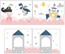 Lit Mi-hauteur Avec Toboggan Astrid Avec Tente De Lit Princess Sophie - Gris -Magasin De Meubles 5ba2936a613f1ba8e4c99ae45af4b627133698c4 TX50012 PRINCESS SOPHIE ba61