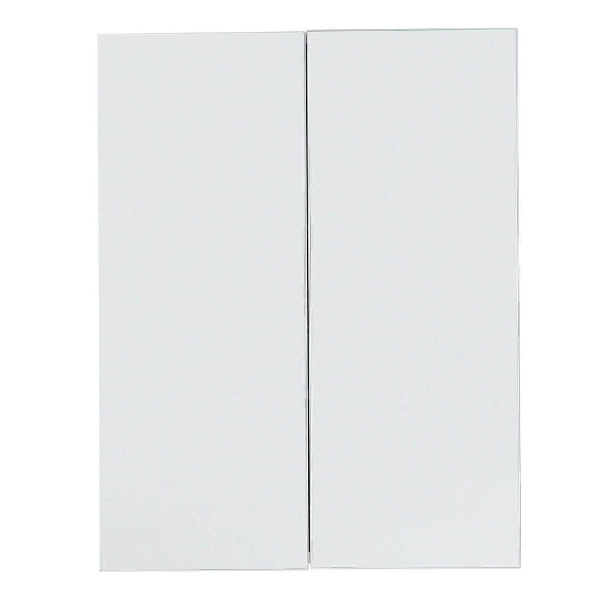 Armoire De Toilette Line : Blanc, Adapté Aux Pièces Humides, 2 Portes, 2 étagères 9 Armoire De Toilette Line : Blanc, Adapté Aux Pièces Humides, 2 Portes, 2 étagères – Image 9