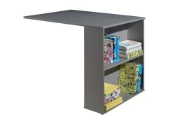 Lit Mi-hauteur Charlotte Avec Bureau, Chiffonnier Et étagère - Gris -Magasin De Meubles 5f182bc26ab9044be20c167fd517d77e8573c08b PIHSBU17 INF ae62