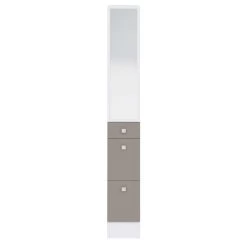 Armoire Salle De Bains Split - Blanc/taupe 16 Armoire Salle De Bains Split - Blanc/taupe -Magasin De Meubles 6010A2191A17 Combi Divider white and taupe 3 3765