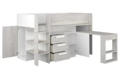 Lit Combiné Beau 90x200 Avec Bureau - Blanc -Magasin De Meubles 6017 150 84bf